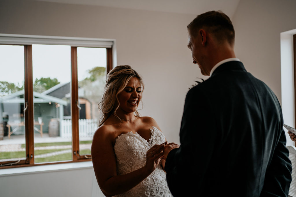 Villiers Barn Wedding