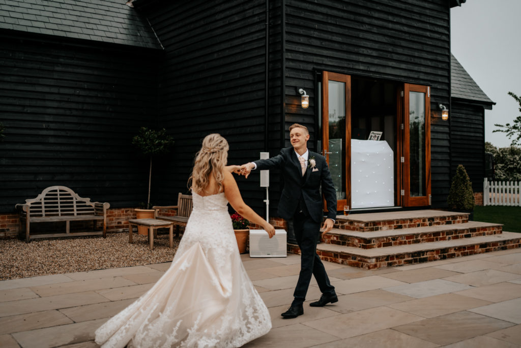 First dance at Villiers Barn