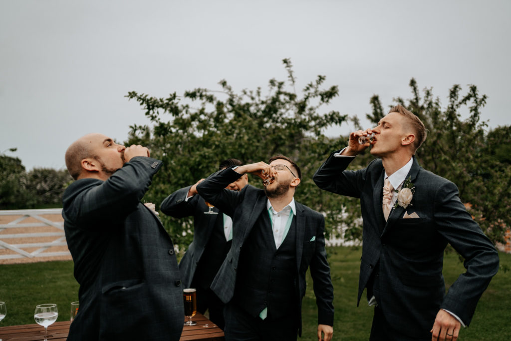 Wedding at Villiers Barn